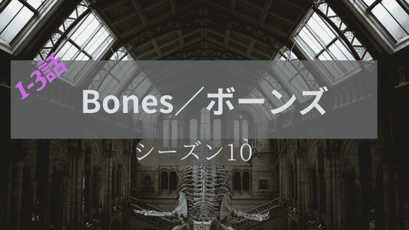 BONES／ボーンズ-シーズン10第1-3話